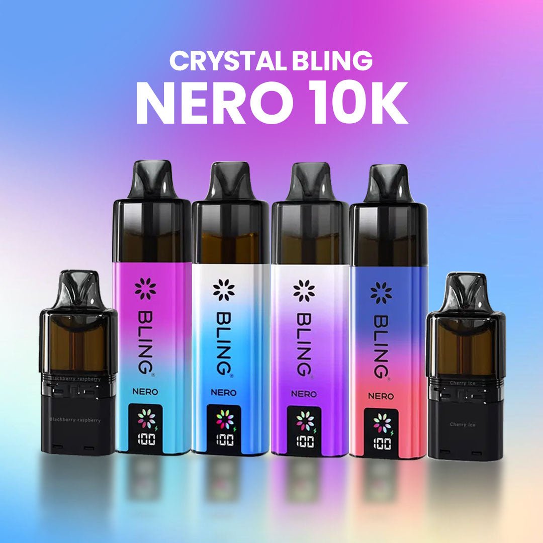 What Are the Benefits of the Crystal Bling Nero 10k Vape Kit for Daily Vaping?