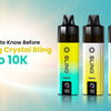 5 Things to Know Before Buying Crystal Bling Nero 10K - Vape UK Supplier