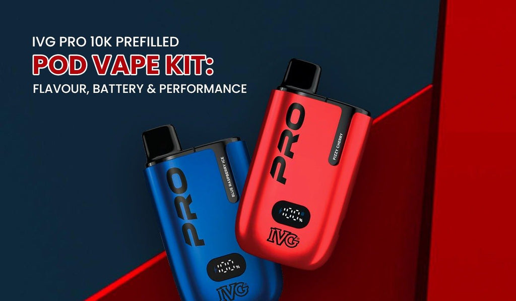 IVG Pro 10K Prefilled Pod Vape Kit: Flavour, Battery & Performance