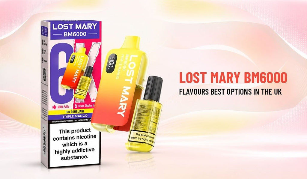 Lost Mary BM6000 Flavours Best Options in the UK