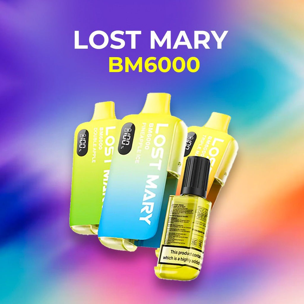 Lost Mary BM6000 Prefilled Pod Kit – 6000 Puffs of Bold, Intense Flavor