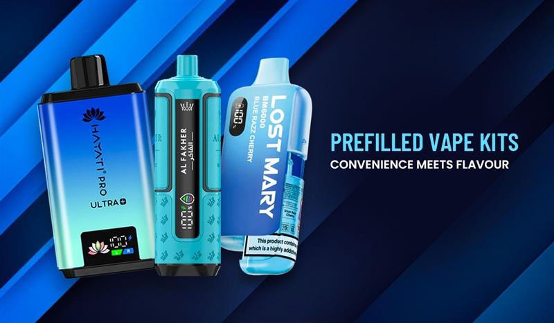 Prefilled Vape Kits: Convenience Meets Flavour