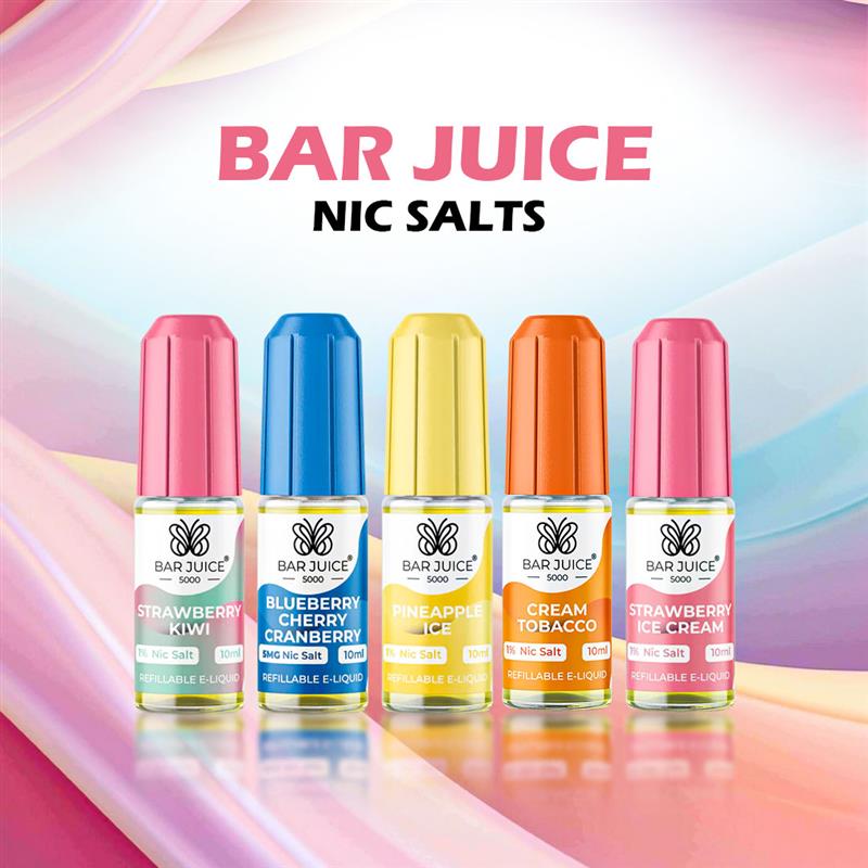 Top Bar Juice 5000 Flavours You Must Try Today