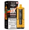 Crown Bar Al Fakher 30K Hypermax Prefilled Vape Pack of 5 - Orange Mint