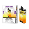 Crystal Galaxy Focus 30k Disposable Vape Pack of 5 - Banana Ice & Pineapple Ice