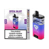 Crystal Galaxy Focus 30k Disposable Vape Pack of 5 - Black Mamba & Blue Fusion