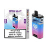 Crystal Galaxy Focus 30k Disposable Vape Pack of 5 - Blue Razz Gummy & White Gummy