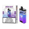 Crystal Galaxy Focus 30k Disposable Vape Pack of 5 - Cherry Sour Raspberry & Blueberry Cherry Cranberry