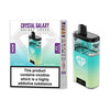 Crystal Galaxy Focus 30k Disposable Vape Pack of 5 - Juicy Peach & Grape Berry