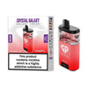Crystal Galaxy Focus 30k Disposable Vape Pack of 5 - Strawberry Kiwi & Strawberry Raspberry Ice