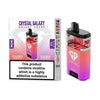 Crystal Galaxy Focus 30k Disposable Vape Pack of 5 - Strawberry Watermelon Bubblegum & Strawberry Raspberry Bubblegum