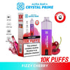 Crystal Prime Aura Bar 10k Prefilled Pod Vape Kit - Box of 5 - Fizzy Cherry