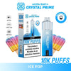 Crystal Prime Aura Bar 10k Prefilled Pod Vape Kit - Box of 5 - Ice Pop