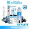 Crystal Prime Aura Bar 10k Prefilled Pod Vape Kit - Box of 5 - Mr Blue