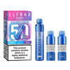 Elf Bar Plus 50 Vape Kit Pack of 5 - Blue Edition