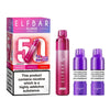 Elf Bar Plus 50 Vape Kit Pack of 5 - Ruby Edition