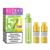 Elf Bar Plus 50 Vape Kit Pack of 5 - Tropical Edition