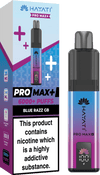 Hayati Pro Max+ Plus 6000 Pod Vape Kit - Box of 5 - Blue Razz GB