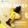 Hayati Pro Max+ Plus 6000 Pod Vape Kit - Box of 5 - Lemon Pineapple