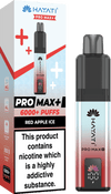 Hayati Pro Max+ Plus 6000 Pod Vape Kit - Box of 5 - Red Apple Ice