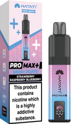 Hayati Pro Max+ Plus 6000 Pod Vape Kit - Box of 5 - Strawberry Raspberry Blueberry