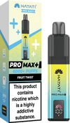 Hayati Pro Max+ Plus 6000 Pod Vape Kit - Box of 5 - Fruit Twist