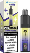 Hayati Pro Max+ Plus 6000 Pod Vape Kit - Box of 5 - Blue Razz Lemonade