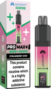 Hayati Pro Max+ Plus 6000 Pod Vape Kit - Box of 5 - Strawberry Kiwi