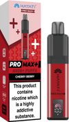 Hayati Pro Max+ Plus 6000 Pod Vape Kit - Box of 5 - Cherry Berry