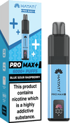 Hayati Pro Max+ Plus 6000 Pod Vape Kit - Box of 5 - Blue Sour Raspberry