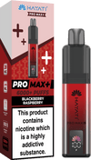 Hayati Pro Max+ Plus 6000 Pod Vape Kit - Box of 5 - Blackberry Raspberry