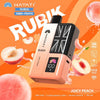 Hayati Rubik 7000 Prefilled Pod Vape Kit - Box of 5 - Juicy Peach