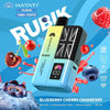 Hayati Rubik 7000 Prefilled Pod Vape Kit - Box of 5 - Blue Sour Raspberry