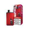 IVG Smart Max 10k Prefilled Pod Vape Kit - Box of 5 - Strawberry Raspberry Cherry