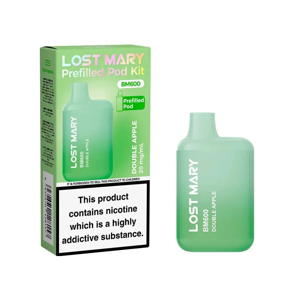 Lost Mary BM600 Prefilled Pod Vape Kit - Box of 10 at Wholesale Price Lost Mary BM600 Prefilled Pod Vape Kit - Box of 10 at Wholesale Price