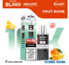 The Bling 10k Pro Max Replacement Pods Pack of 5 - Fruit Bomb
