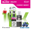 The Bling 10k Pro Max Replacement Pods Pack of 5 - Cherry Berry
