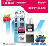 The Bling 10k Pro Max Replacement Pods Pack of 5 - Berry Blaze