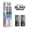 The Bling Ultra Plus 30k Replacement Pods Pack of 5 - Strawberry Raspberry Cherry Ice/Strawberry Blueberry Raspberry