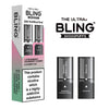 The Bling Ultra Plus 30k Replacement Pods Pack of 5 - Strawberry Cranberry Cherry/Cherry Ice
