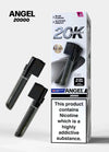 Vapes Bars Angel 20k Replacement Pods Box of 10 - Black Edition