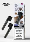 Vapes Bars Angel 20k Replacement Pods Box of 10 - Brown Edition
