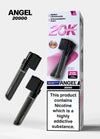 Vapes Bars Angel 20k Replacement Pods Box of 10 - Pink Edition