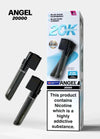 Vapes Bars Angel 20k Replacement Pods Box of 10 - Sky Blue Edition