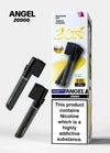 Vapes Bars Angel 20k Replacement Pods Box of 10 - Yellow Edition