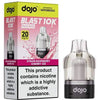 Vaporesso Dojo Blast 10K Replacement Pods - Box of 5 - Straw - Raspberry Cherry Ice