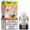 Vaporesso Dojo Blast 10K Replacement Pods - Box of 5 - Ten Tangerines
